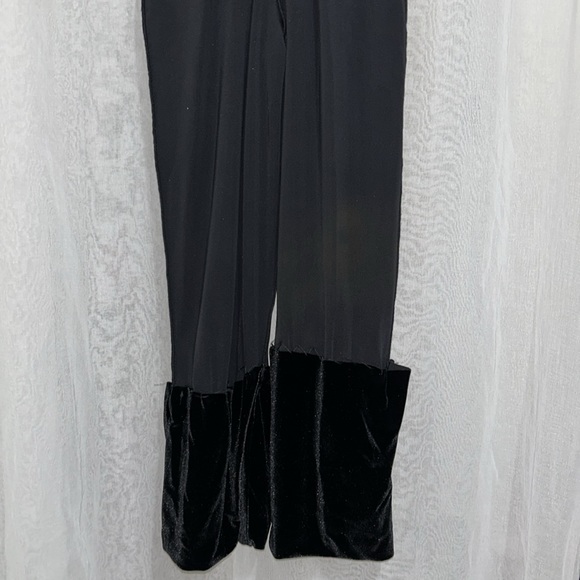 A Wish Come True Black & Purple Velvet Jazz Dance Costume in a small adult. 👯♀️ - Picture 7 of 9